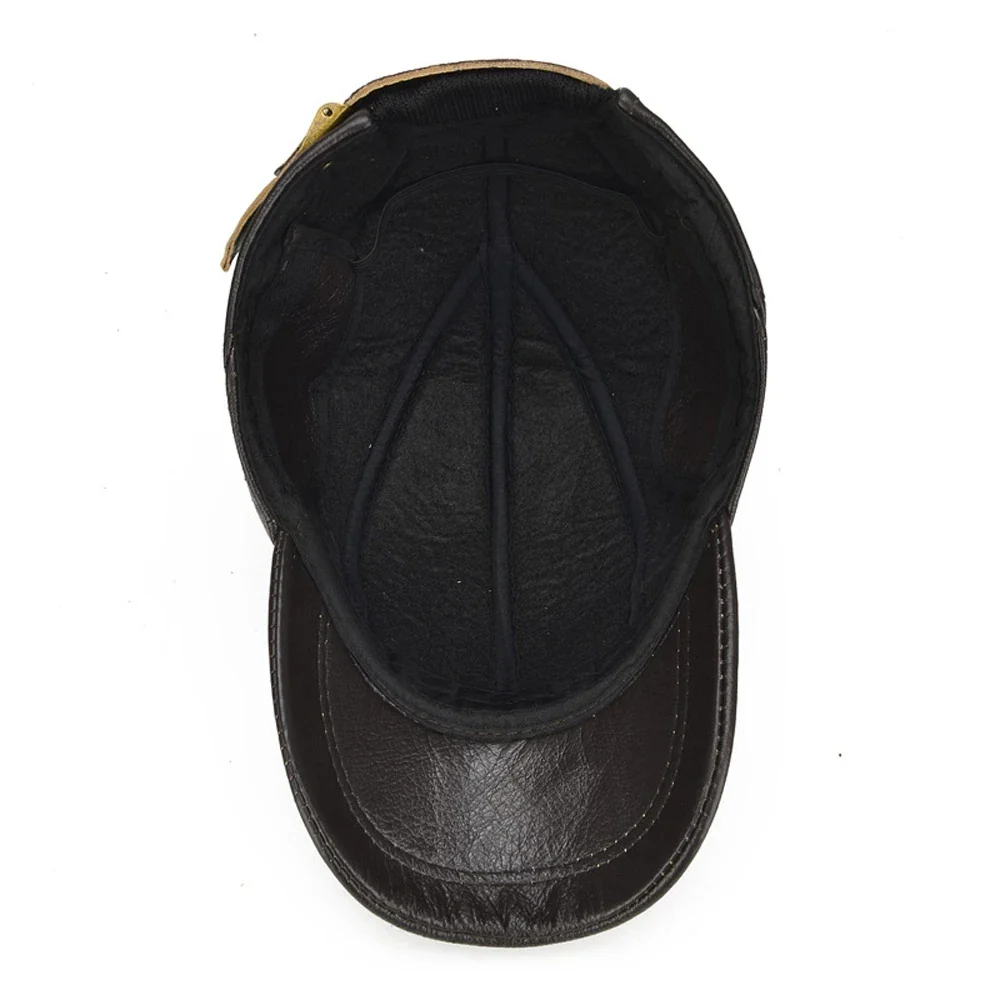 Pioneer Leather Cap - Image 6