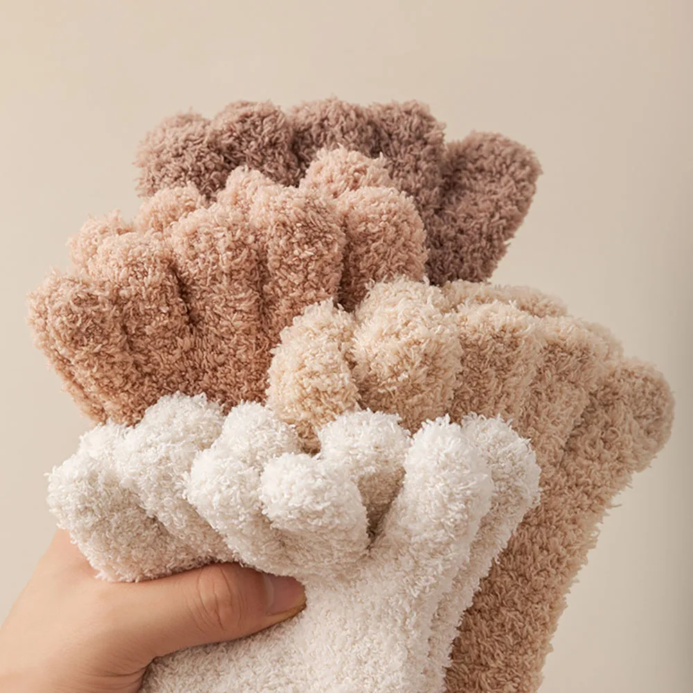 Plush Fleece Toe Socks - Image 10