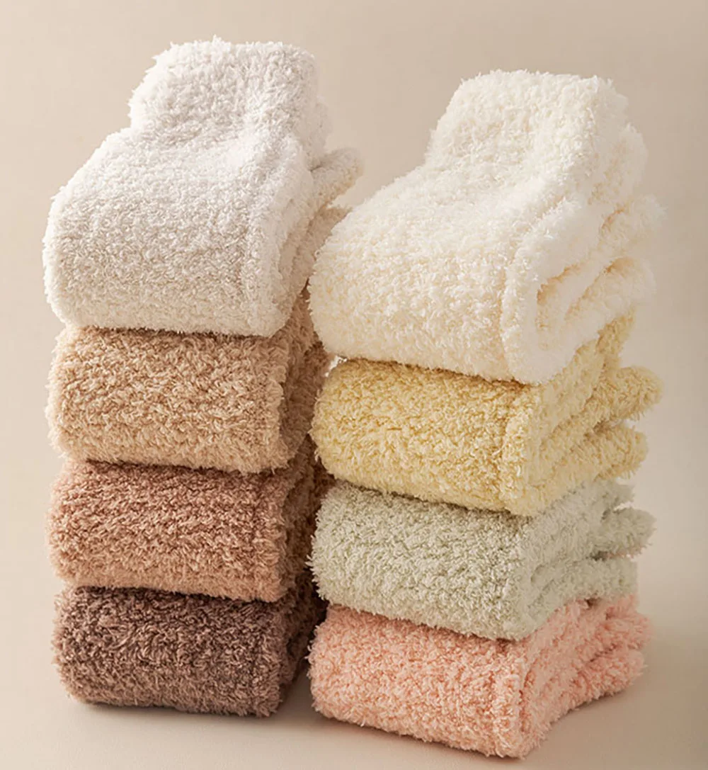 Plush Fleece Toe Socks - Image 12