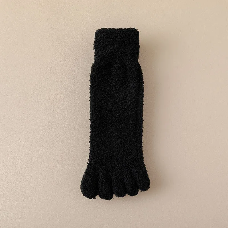 Plush Fleece Toe Socks - Image 2