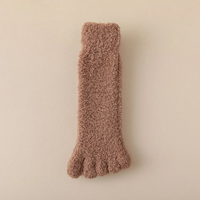 Plush Fleece Toe Socks - Image 3