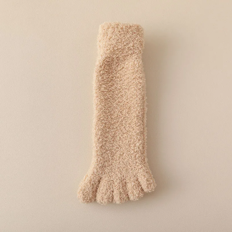Plush Fleece Toe Socks - Image 4