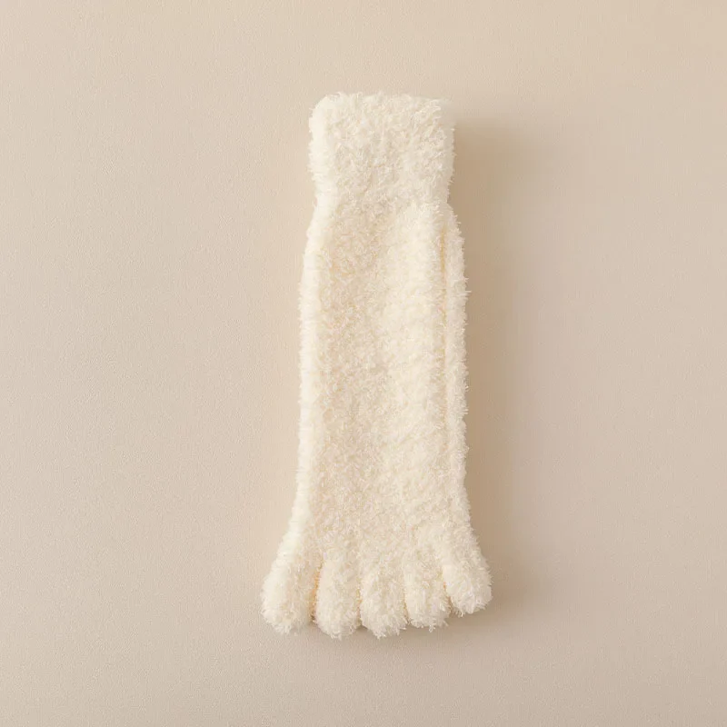 Plush Fleece Toe Socks - Image 5