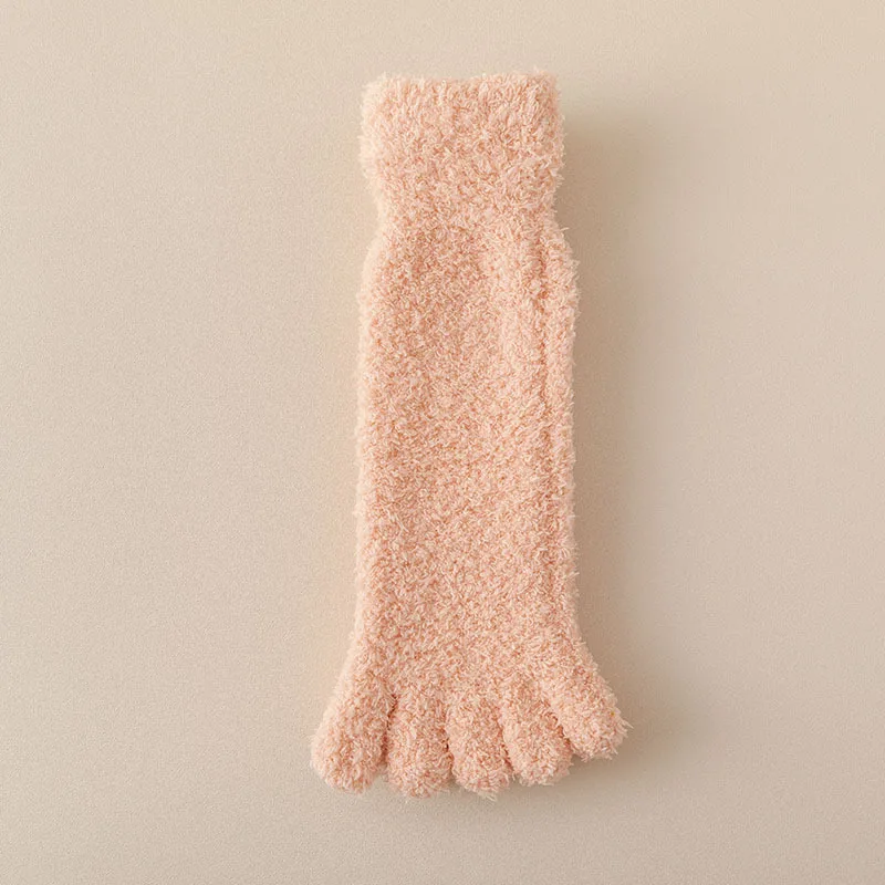 Plush Fleece Toe Socks - Image 7