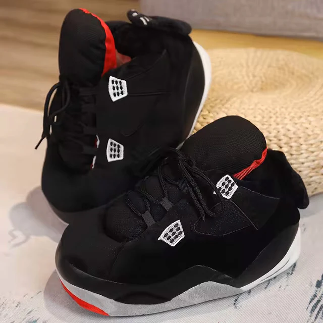 Plush Sneaker Slippers - Image 3