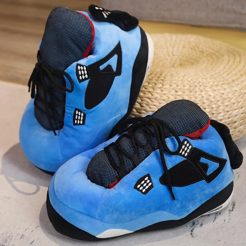 Plush Sneaker Slippers - Image 5