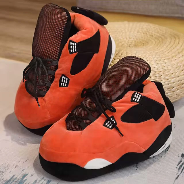 Plush Sneaker Slippers - Image 6