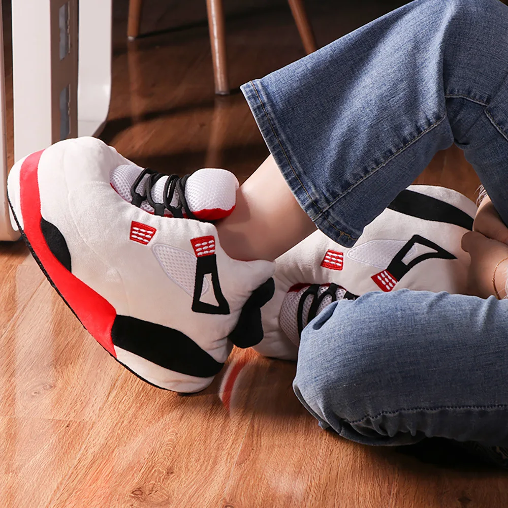 Plush Sneaker Slippers - Image 8