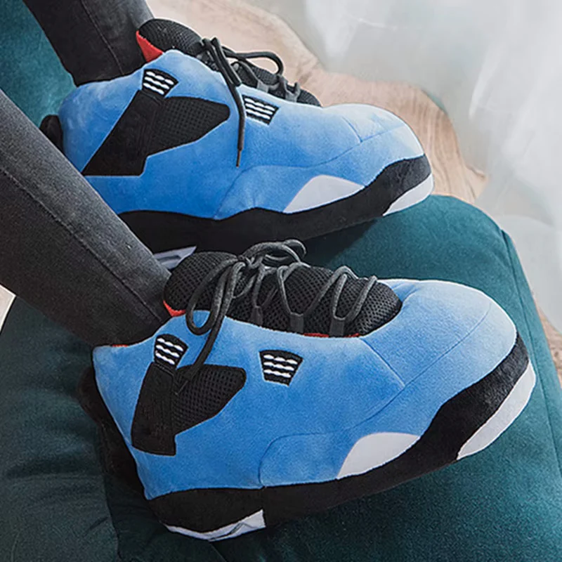 Plush Sneaker Slippers - Image 9