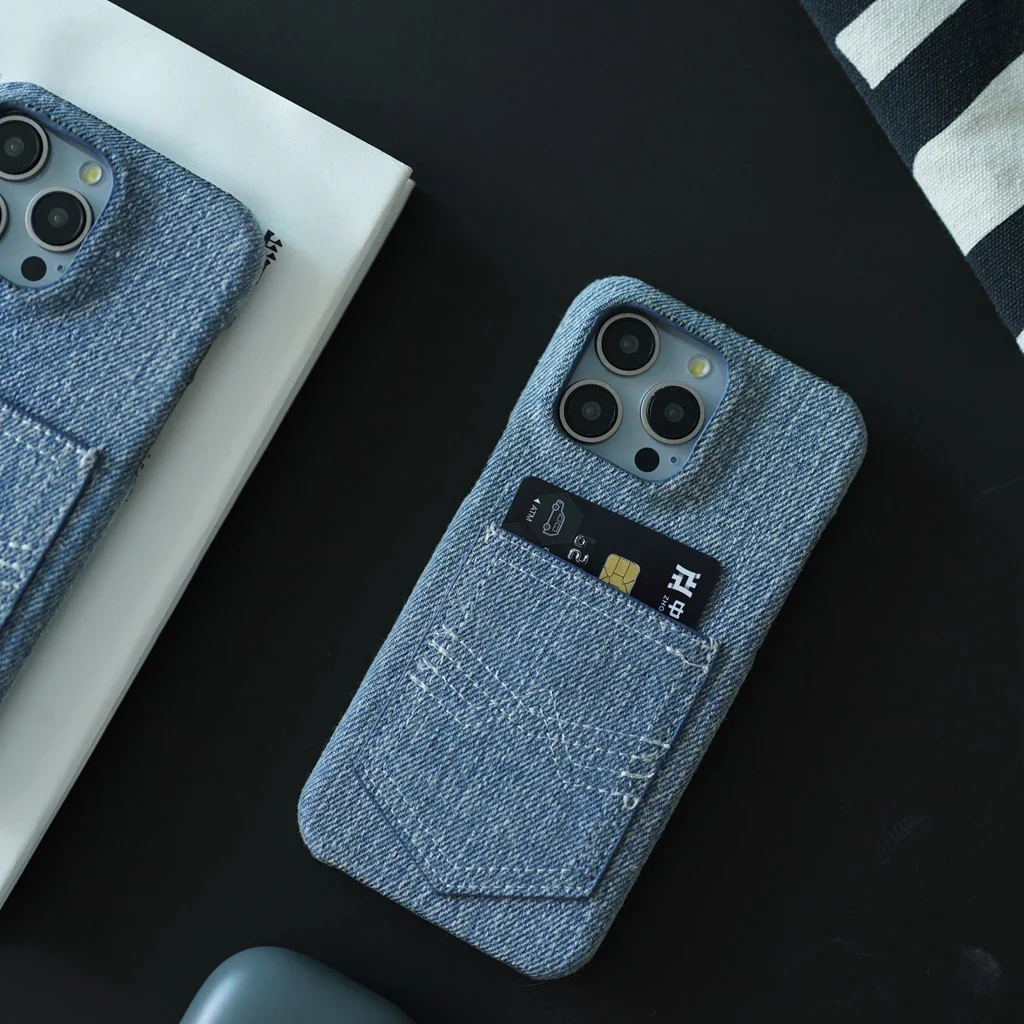Pocket Denim iPhone Case - Image 2