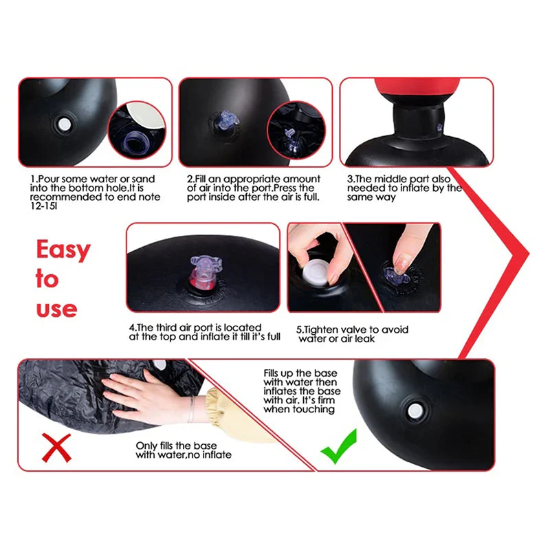 PowerStrike Inflatable Punching Bag - Image 4
