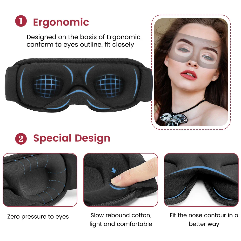 Purely 3D Sleep Mask - Image 2
