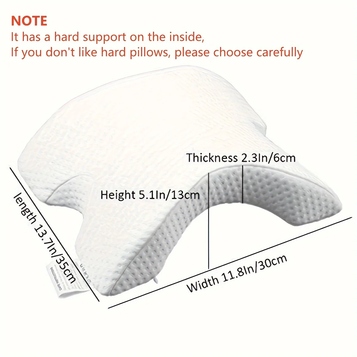 Purely Curved Memory Foam Pillow - Image 3