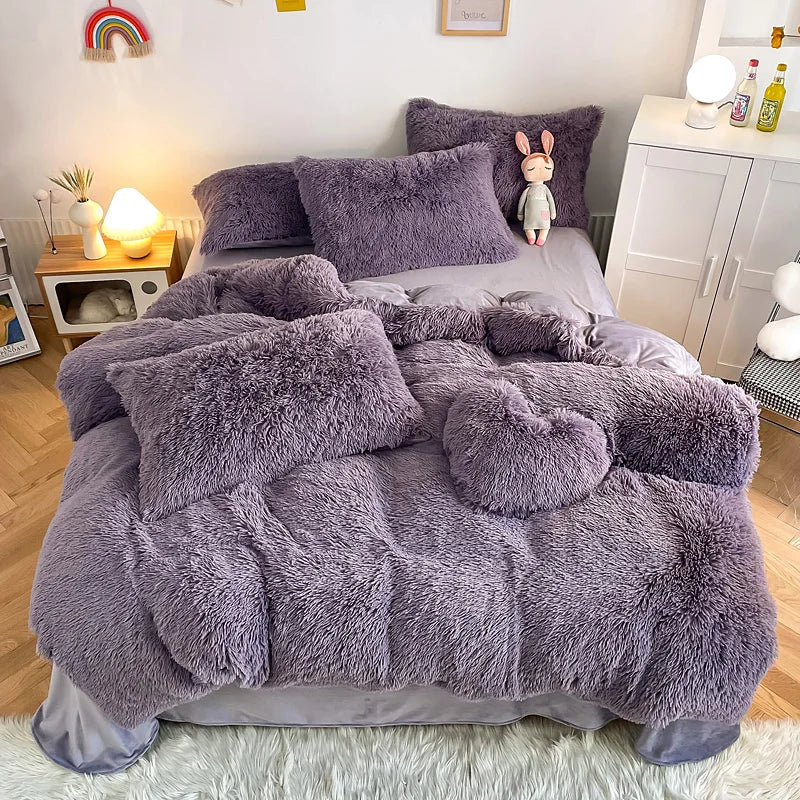 Purely Fluffy Duvet Cover Set - Image 5