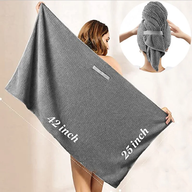 Purely Large Hair Towel Wrap - Image 5