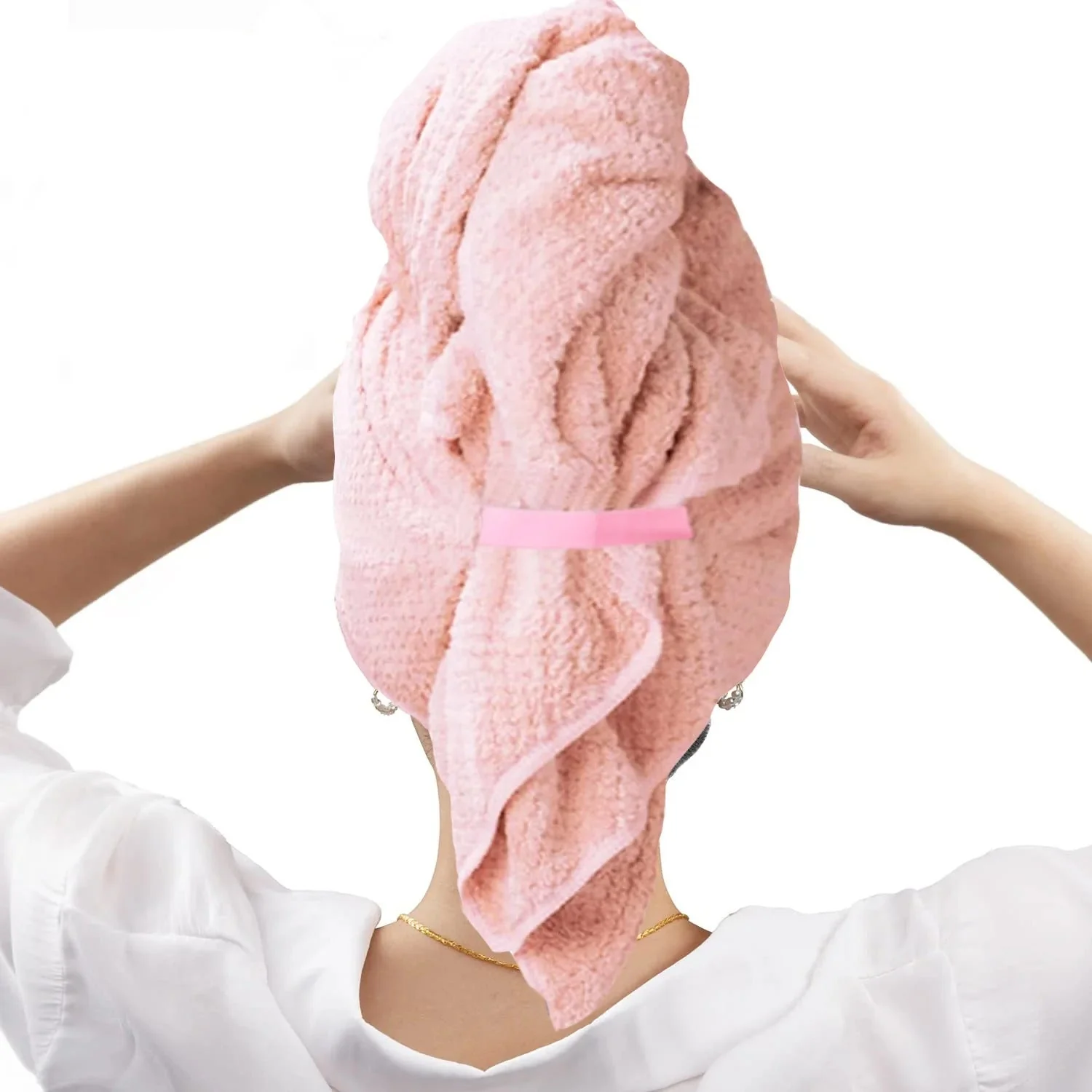 Purely Large Hair Towel Wrap - Image 6