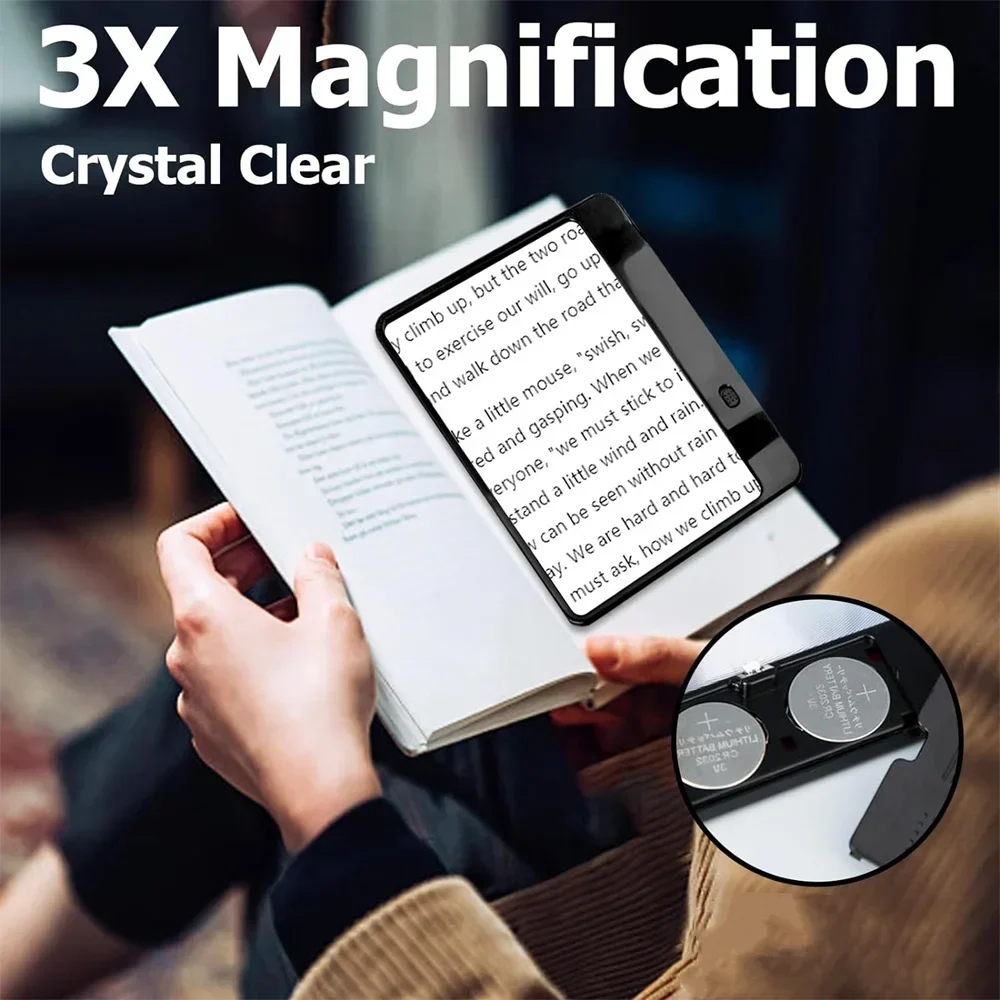 Reading Magnifier with LED light - Image 2