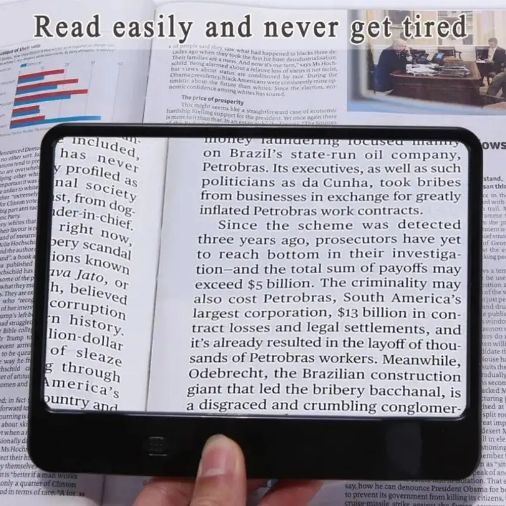 Reading Magnifier with LED light - Image 3