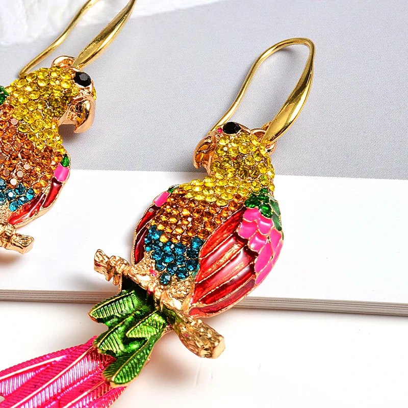 Rio Parrot Earrings - Image 3