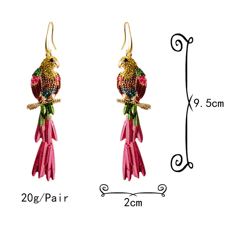 Rio Parrot Earrings - Image 4