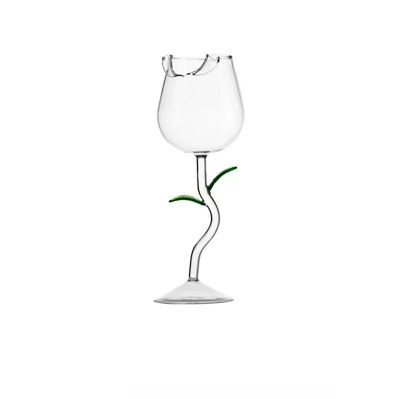 Rosette Stem Wine Glass - Image 3