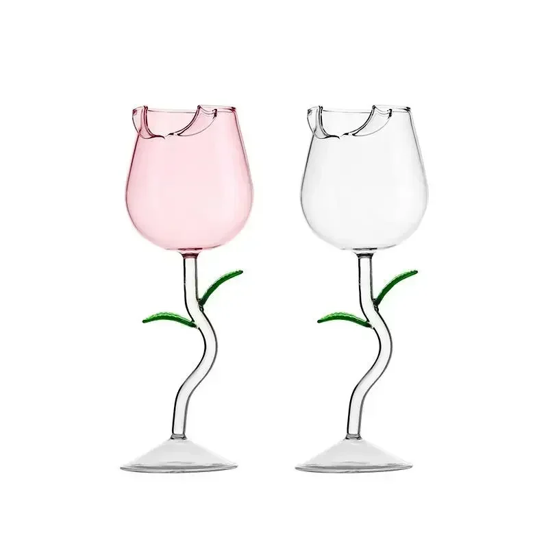 Rosette Stem Wine Glass - Image 5