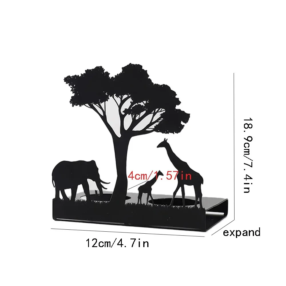 Safari Silhouette Candle Holders - Image 3