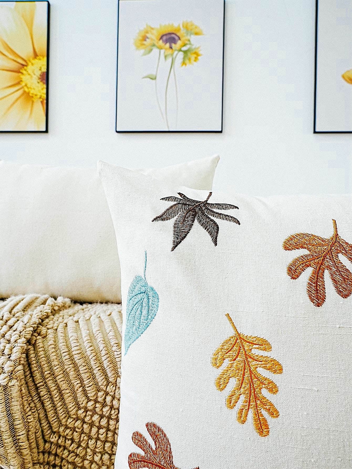 Seasonal Woodland Pillow Covers - Image 2