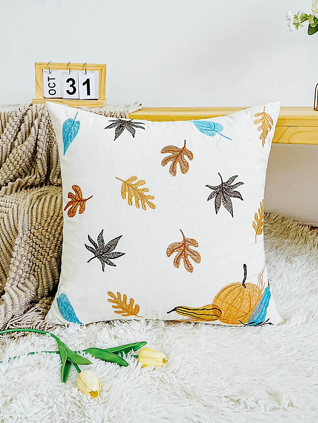 Seasonal Woodland Pillow Covers - Image 4
