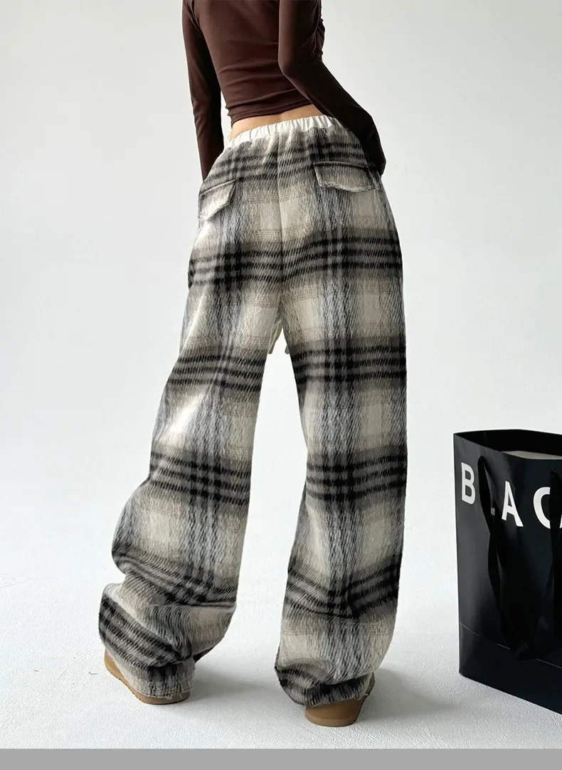 Slow Mornings Plaid Trouser - Image 3