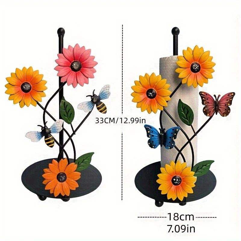 Sunflower Paper Towel Holder - Image 4