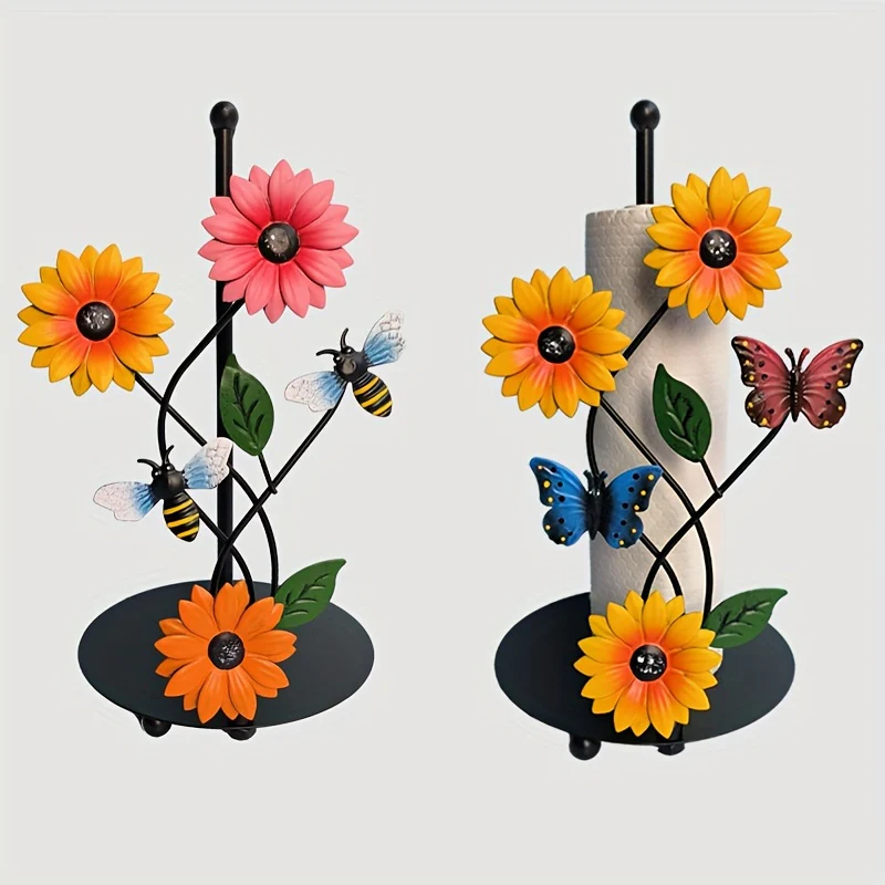 Sunflower Paper Towel Holder - Image 5