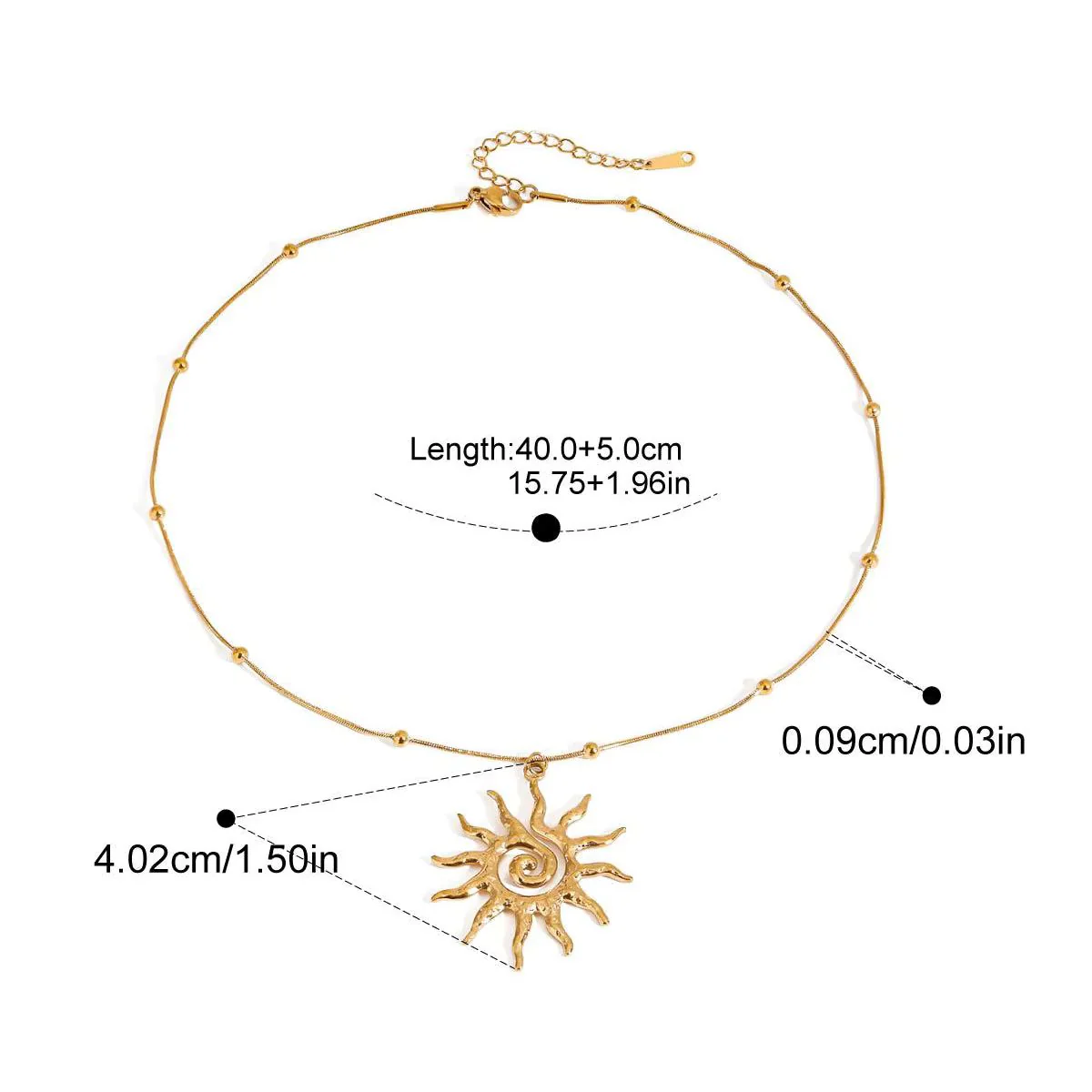 Sunspell Charm Necklace - Image 6
