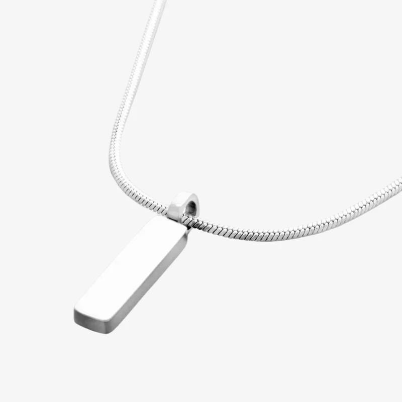 Titan Craft Bar Pendant Necklace - Image 2