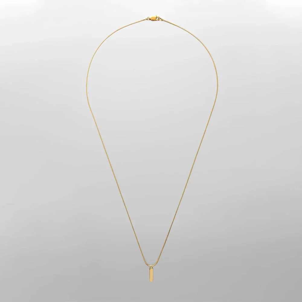 Titan Craft Bar Pendant Necklace - Image 6