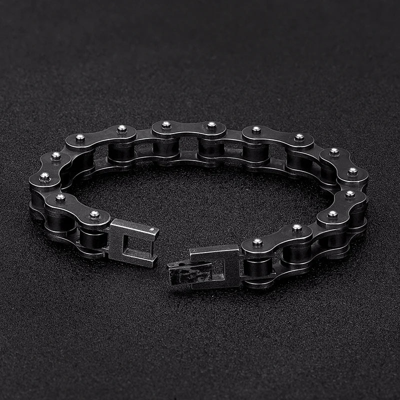 Titan Craft Vintage Black Chain Bracelet - Image 3