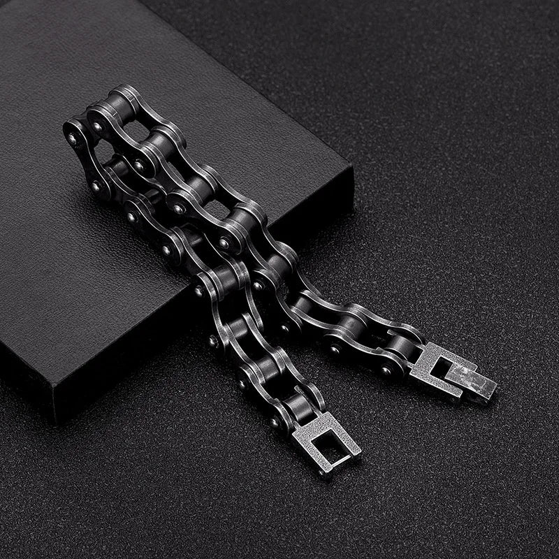 Titan Craft Vintage Black Chain Bracelet - Image 4