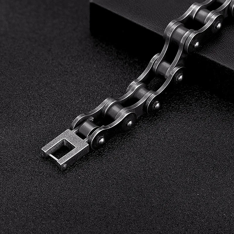 Titan Craft Vintage Black Chain Bracelet - Image 5