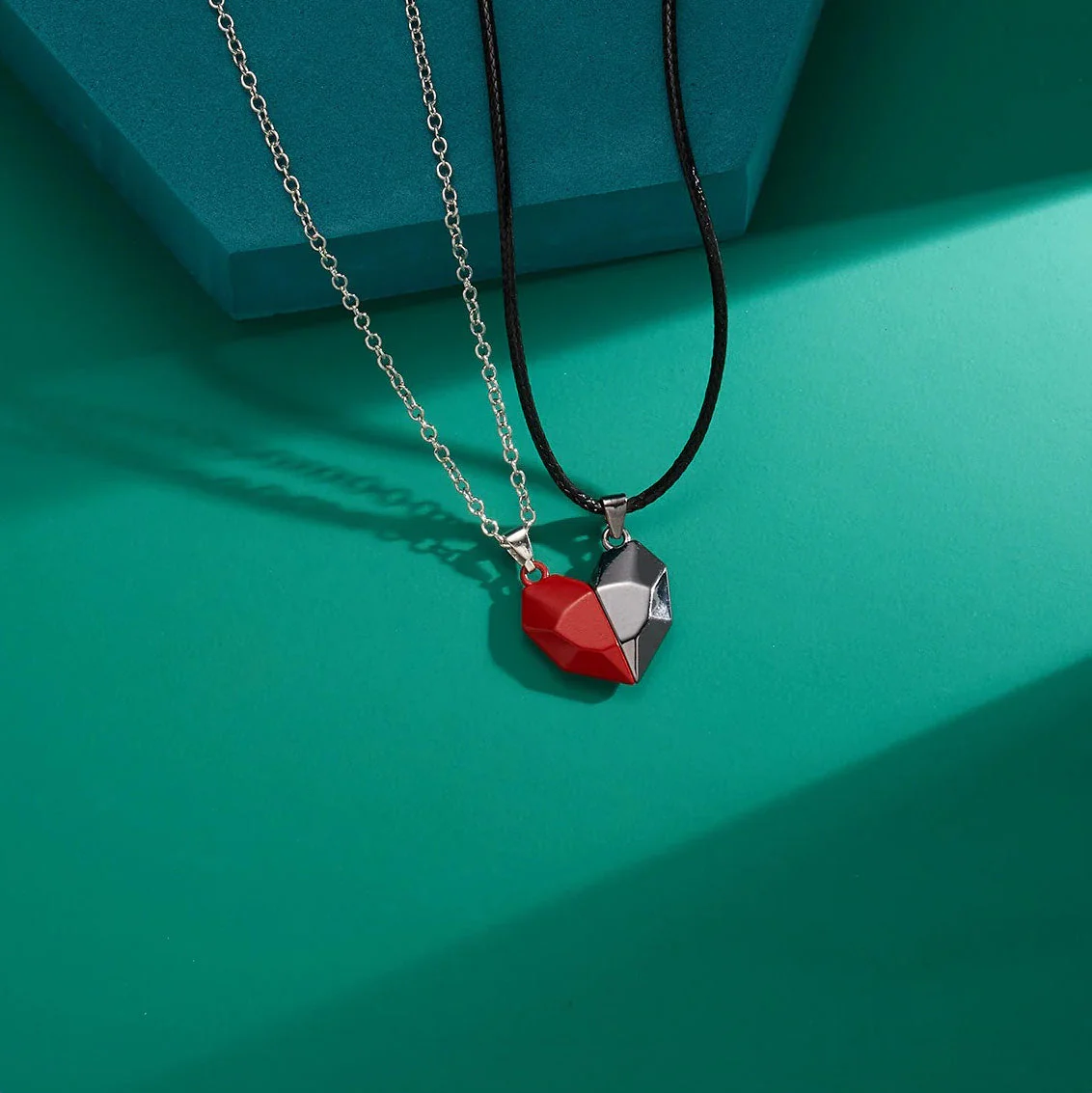 Twin Souls Heart Necklace - Image 11
