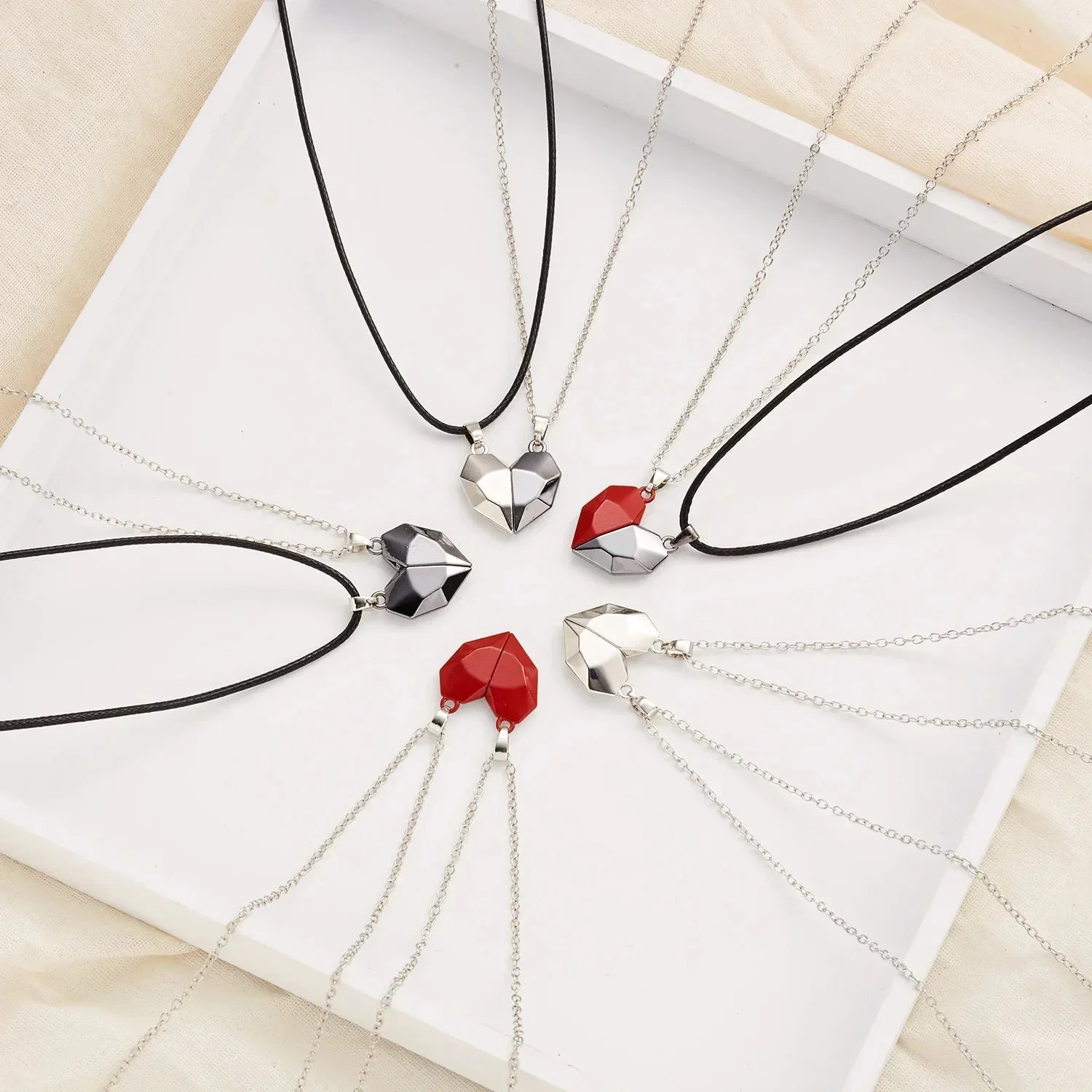 Twin Souls Heart Necklace - Image 12