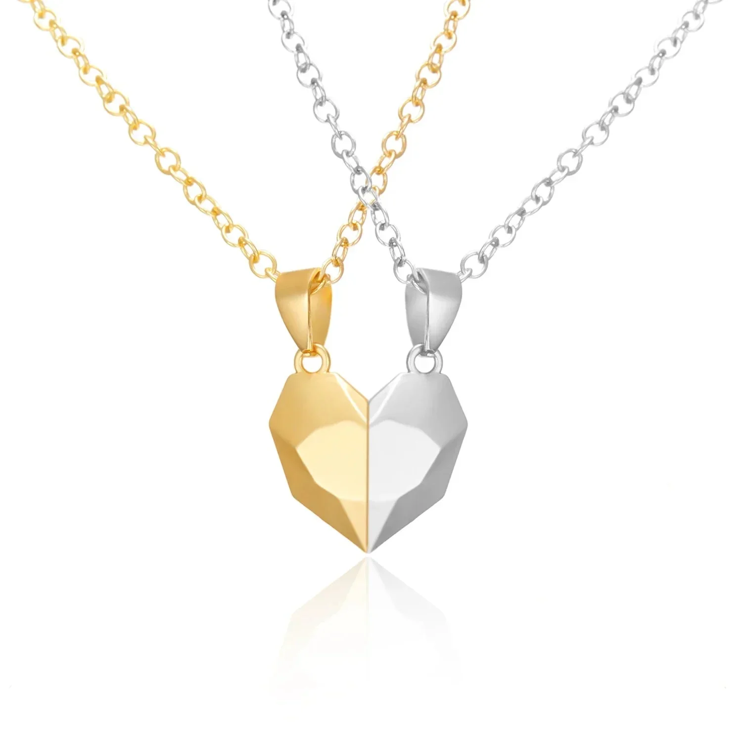Twin Souls Heart Necklace - Image 4