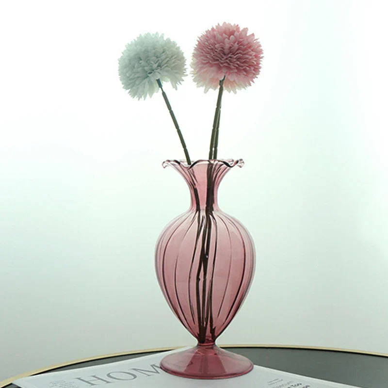 Vintage Glow Glass Vase - Image 3