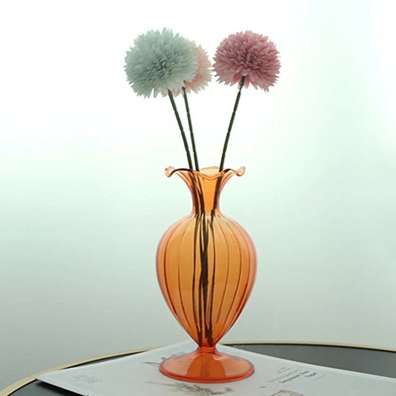 Vintage Glow Glass Vase - Image 5