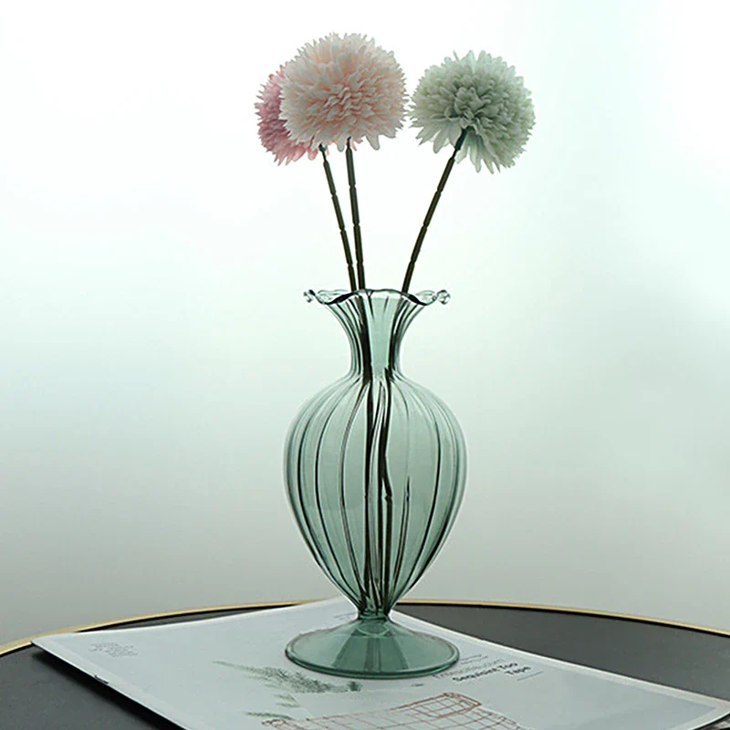 Vintage Glow Glass Vase - Image 6