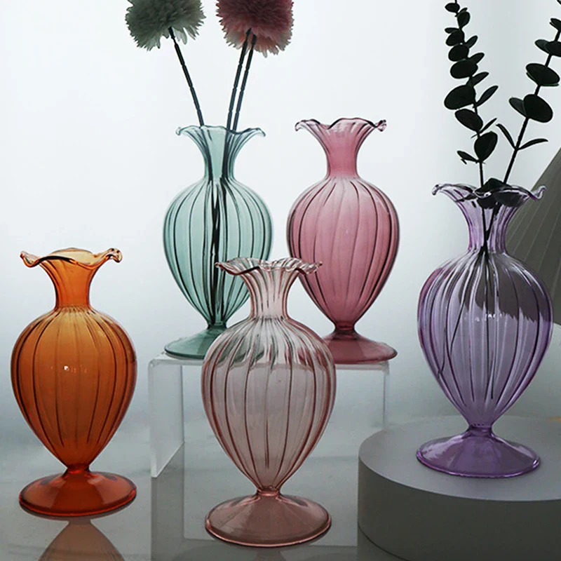 Vintage Glow Glass Vase - Image 7