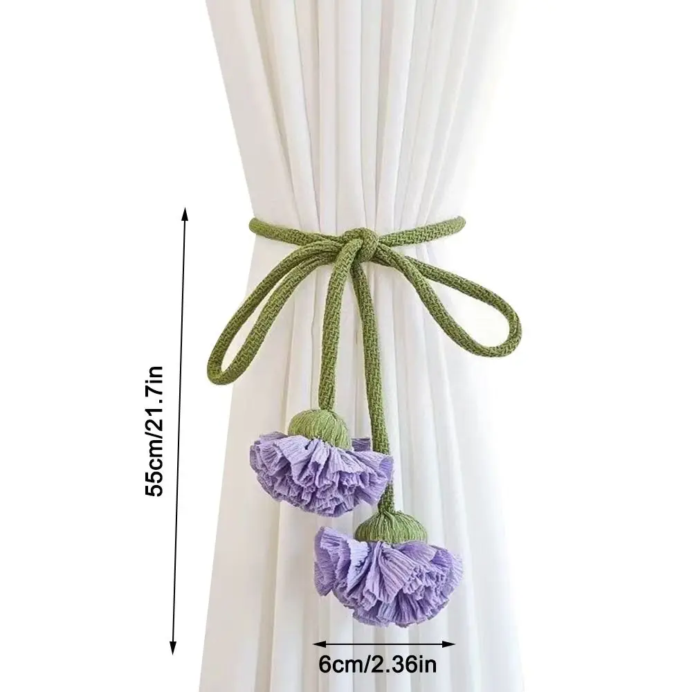 Woven Floral Curtain Tieback - Image 7